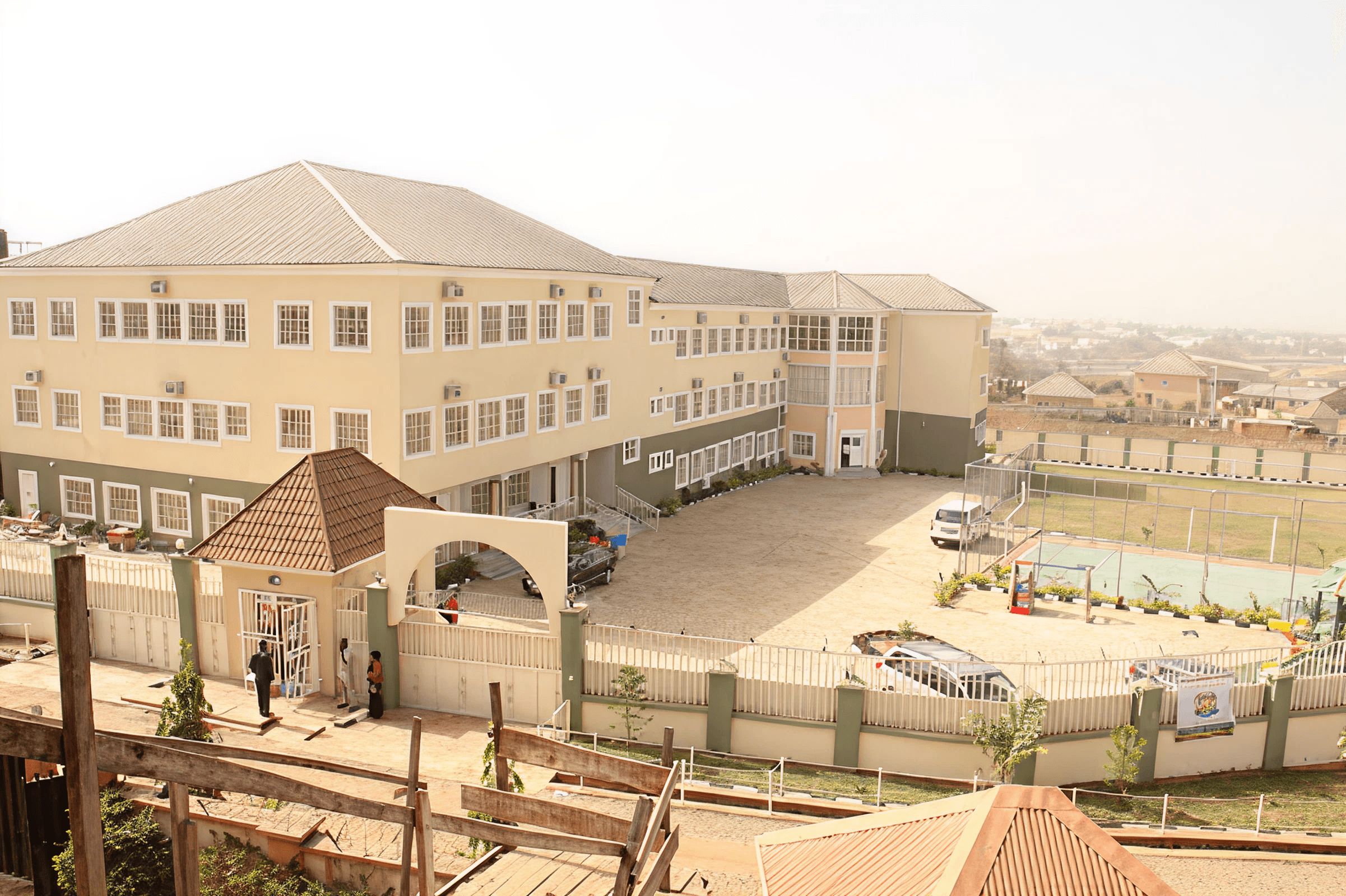 Richland Academy's inspiring learning environment with students engaged in collaborative activities